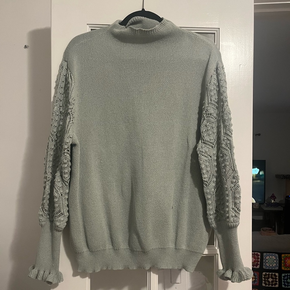 SHEIN Detailed Sleeve Sweater